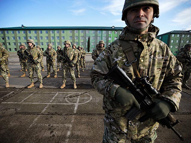 Около 100 бывших грузинских военных принимают участие в боевых действиях на востоке Украины на добровольческих началах
