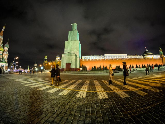 Красная площадь, декабрь 2014 года
