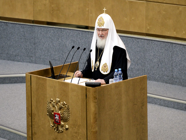 Патриарх Кирилл призвал депутатов Госдумы противостоять ценностям, разрушающим личность