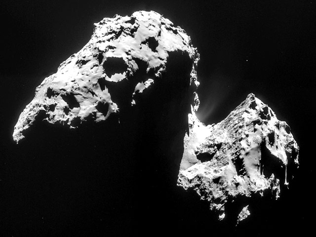 Опубликованы первые исследования кометы Чурюмова-Герасименко на основании данных космического аппарата Rosetta