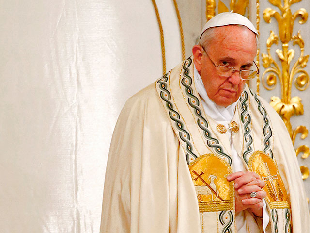 Папа Римский Франциск выразил накануне "глубокую озабоченность в связи с ужесточением столкновений на востоке Украины, которые продолжают приводить к многочисленным жертвам среди мирного населения"