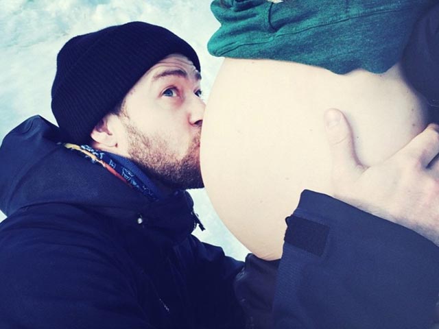 Джастин Тимберлейк подтвердил фотографией слухи о беременности Джессики Бил