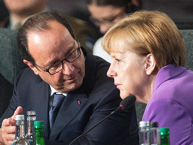 План канцлера ФРГ Ангелы Меркель и президента Франции Франсуа Олланда относительно урегулирования на востоке Украины не замещает Минские соглашения, он призван стать "дорожной картой" для их реализации