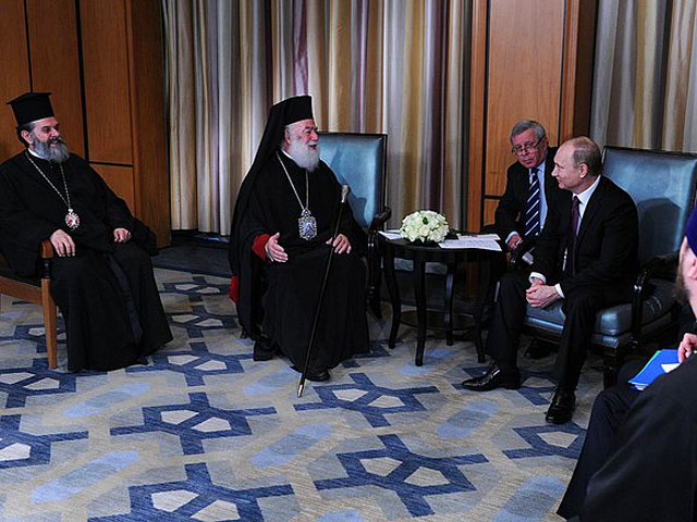 Путин встретился с главой Александрийской православной церкви