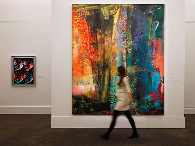 Абстракция Герхарда Рихтера стала топ-лотом торгов современным искусством - 46,3 млн долларов