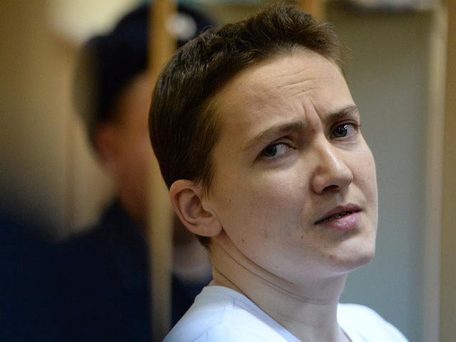 Украинская летчица Савченко назвала условия прекращения голодовки