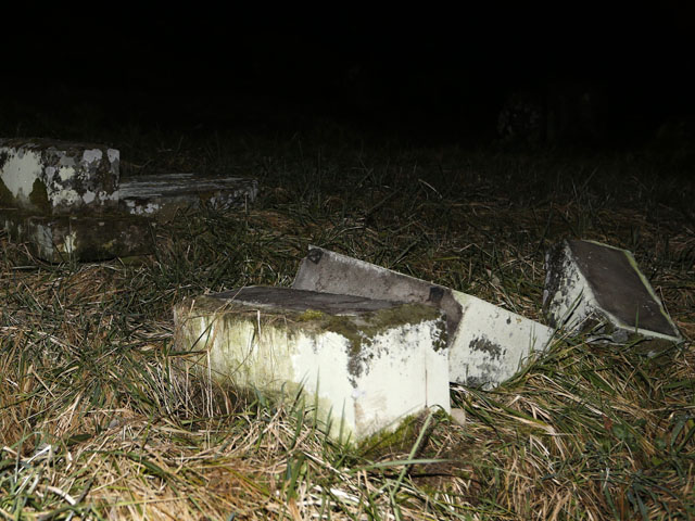 Мэр города Марк Сене заявил, что от действий неизвестных пострадали около 400 могил, то есть примерно половина от их общего числа. В прошлом такие инциденты уже происходили на этом кладбище. В 1988 году вандалы испортили около 60 могил, а в 2001-м - более
