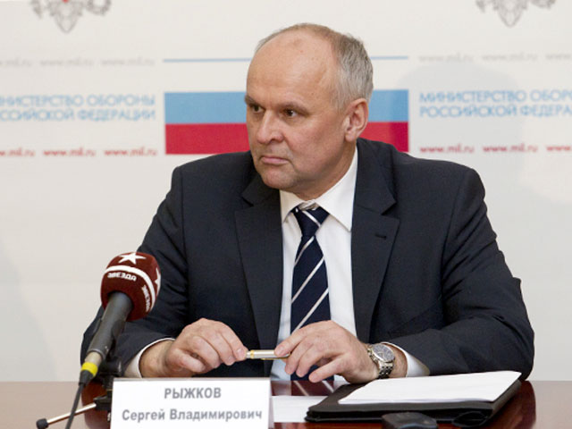 Начальник Управления Минобороны РФ по контролю за выполнением договоров Сергей Рыжков