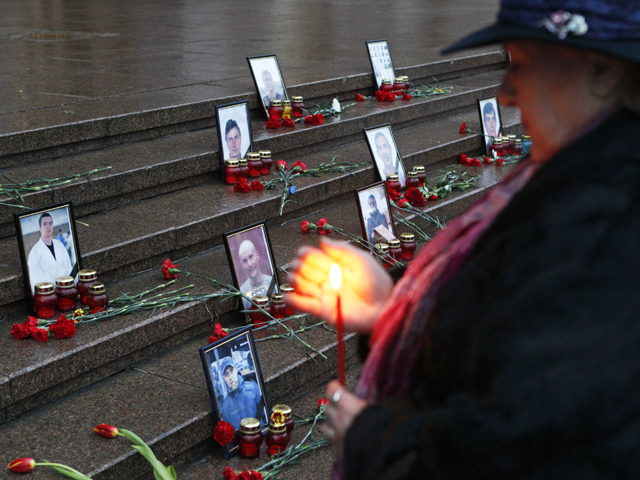 В пятницу, 20 февраля, Украина отметила День памяти героев "Небесной сотни", погибших около года назад во время столкновений на Майдане. В Киеве памятные торжества прошли спокойно