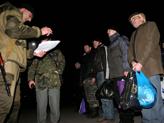Обмен пленными под Донецком, декабрь 2014 года