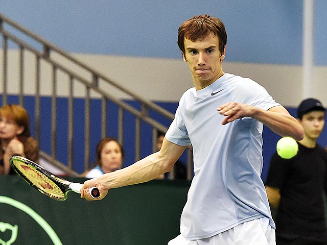 Теннисист Кузнецов принес победу России в матче Кубка Дэвиса с Данией