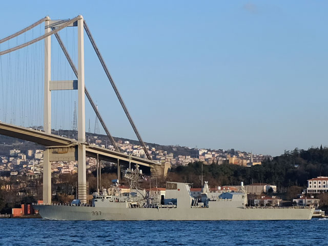 В Черном море начались военно-морские учения НАТО, в которых принимают участие семь стран-членов Североатлантического альянса