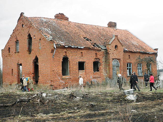 В Калининградской области неизвестные хулиганы осквернили дом всемирно известного немецкого философа Иммануила Канта