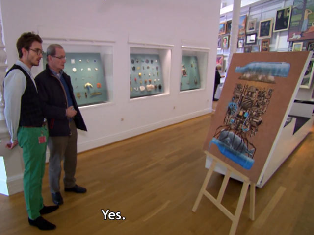 Посетителей музея современного искусства в Арнеме разыграли, повесив принт из IKEA