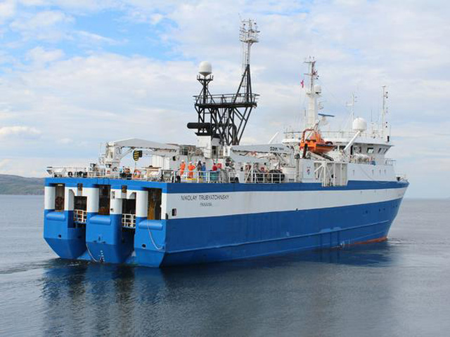 Береговая охрана Финляндии задержала российское исследовательское судно "Николай Трубятчинский"