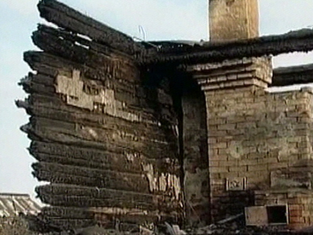Жилые дома горят в Хакасии в нескольких населенных пунктах