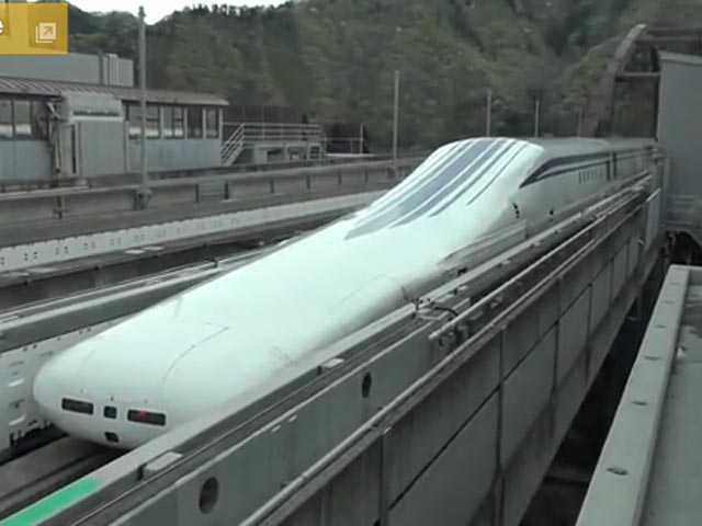 В Японии установили мировой рекорд, разогнав "суперпоезд" до скорости самолета