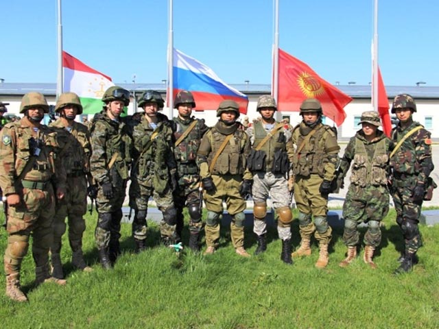В Киргизии стартовали совместные учения вооруженных сил государств-членов Шанхайской организации сотрудничества