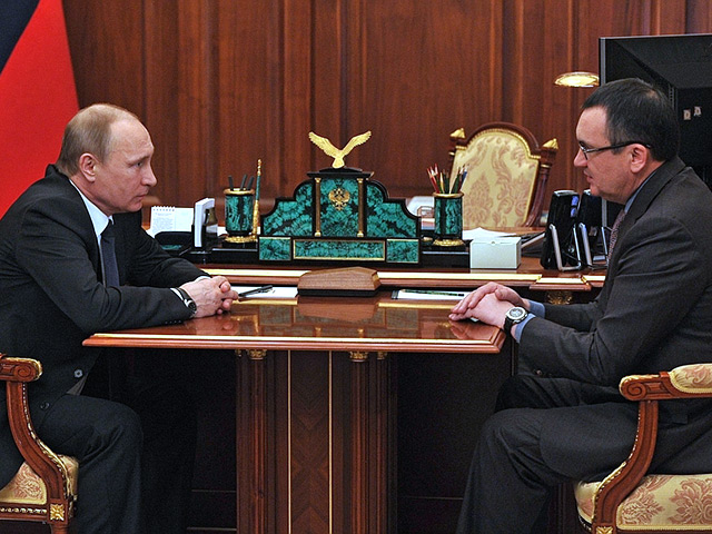Президент России Владимир Путин утром 22 апреля провел встречу с Николаем Федоровым