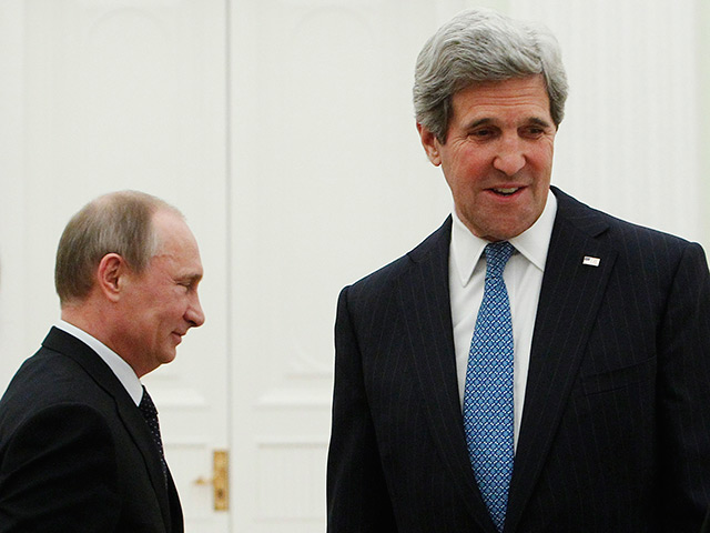 Пресс-секретарь президента России Дмитрий Песков не исключил, что Владимир Путин в мае проведет в Сочи встречу с госсекретарем США Джоном Керри
