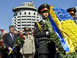Во всех городах Украины проходят торжества в честь 70-й годовщины Великой Победы, однако, как подчеркнул президент страны Петр Порошенко - не "по российскому сценарию"