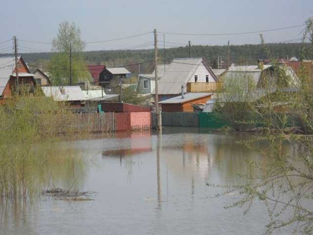 Уровень Оби поднимется до критического уровня, когда начинается подтопление жилого сектора Новосибирска.