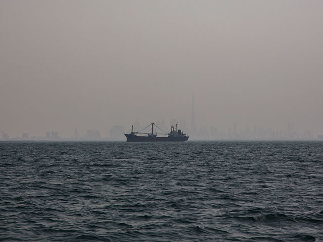 Персидский залив, ОАЭ, 16 февраля 2015 года