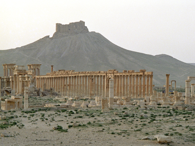 Руины древнего города Пальмиры