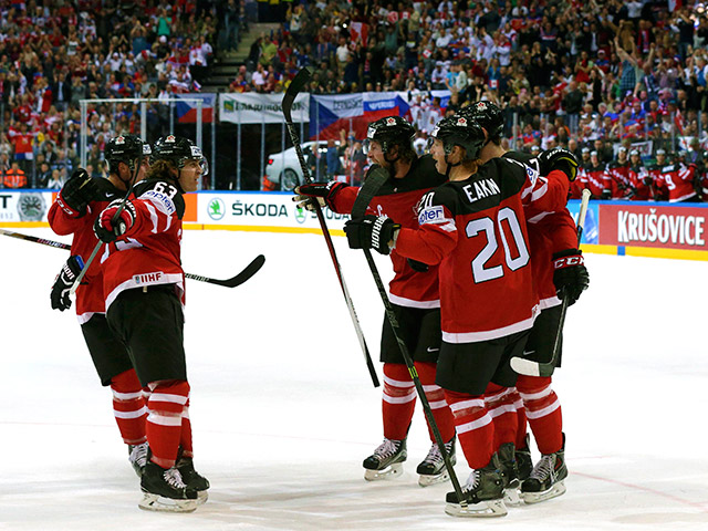 Финал чемпионата мира: Россия - Канада