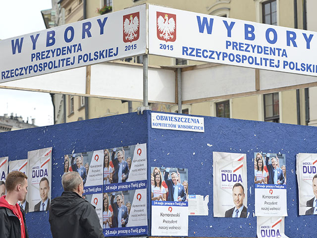 В Польше проходит второй тур выборов президента