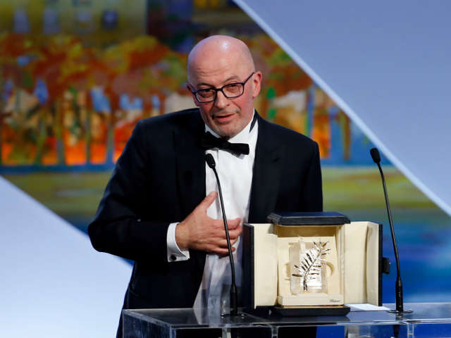 Жак Одиар получает главную награду 68-го Каннского кинофестиваля