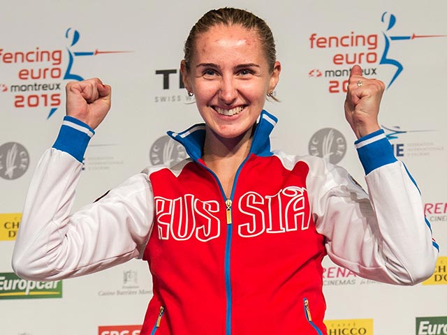 Российская шпажистка Виолетта Колобова стала победительницей чемпионата Европы по фехтованию, который проходит в швейцарском Монтре