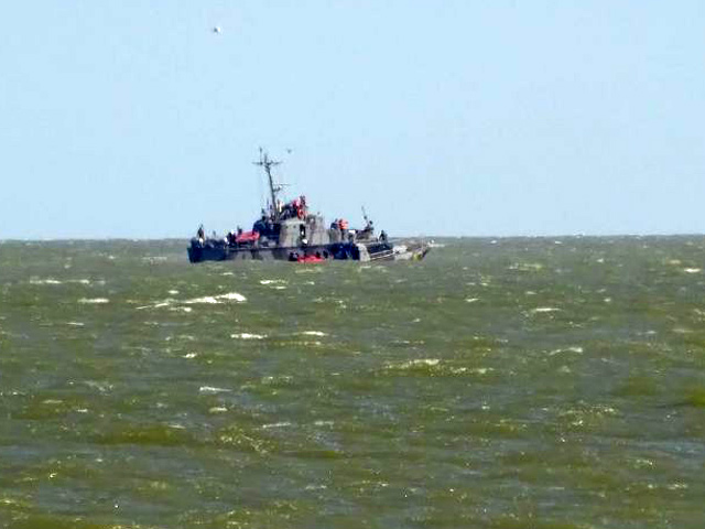 Около Мариуполя взорвался катер береговой охраны Госпогранслужбы Украины