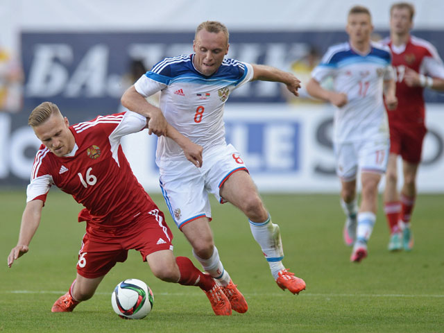 Сборная России выиграла у Белоруссии в товарищеском матче