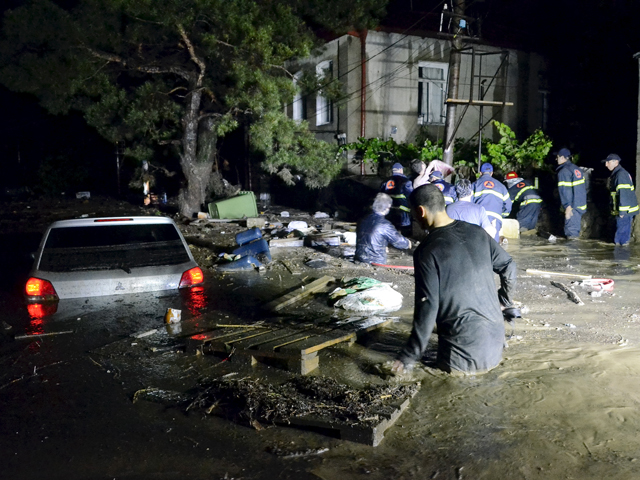 Наводнение в Тбилиси произошло в ночь на 14 июня - в результате проливного дождя из берегов вышла река Вере