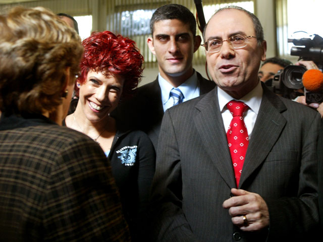 Сильван Шалом с супругой, 2005 год