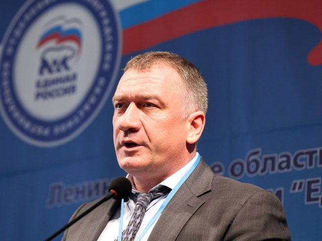 Депутат законодательного собрания Ленинградской области Владимир Петров