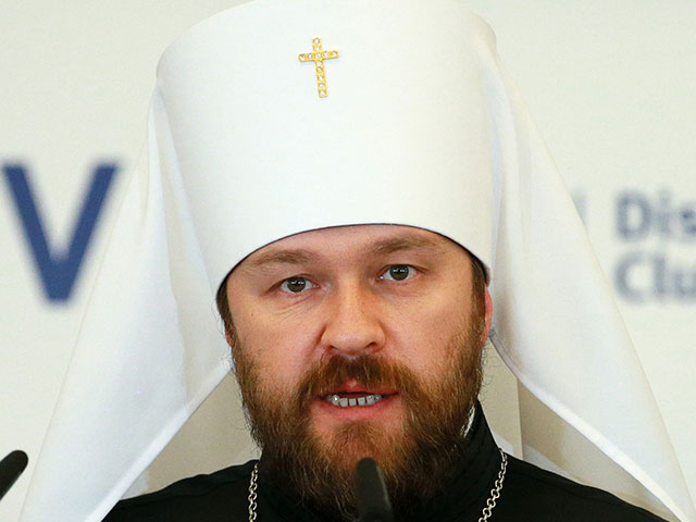 Председатель Отдела внешних церковных связей Московского патриархата (ОВЦС МП) митрополит Иларион