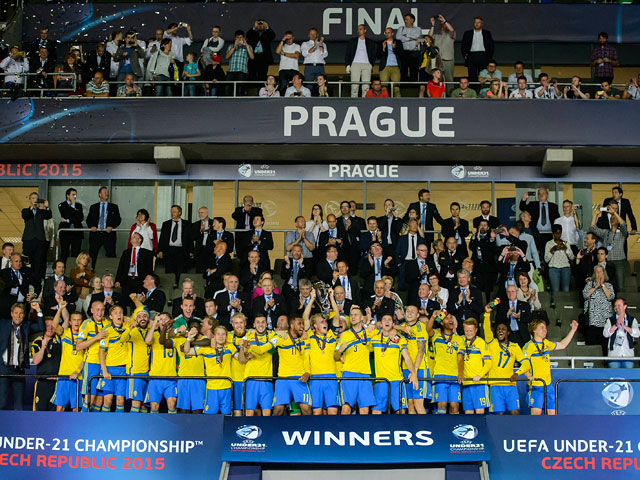 Молодежная сборная Швеции выиграла чемпионат Европы по футболу