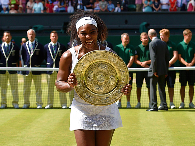 Американка Серена Уильямс в шестой раз в карьере стала победительницей Уимблдонского теннисного турнира