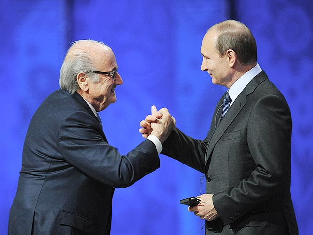 Владимир Путин считает, что Зепп Блаттер достоин Нобелевской премии