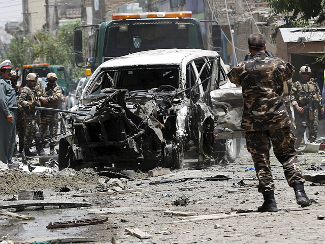 Мощный взрыв прогремел у одного из армейских объектов в центре Кабула в пятницу рано утром