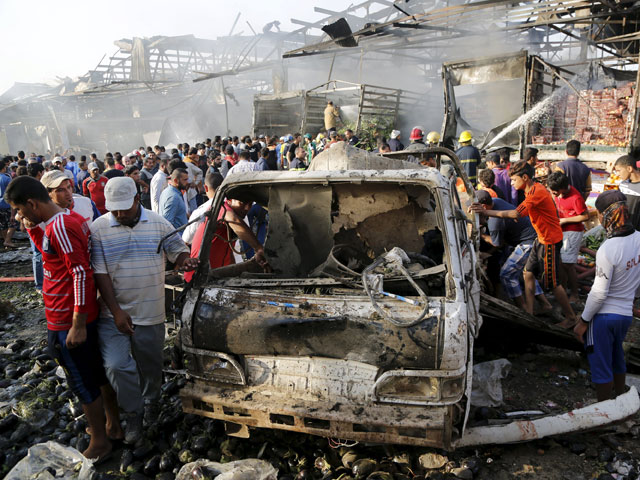 Мощный взрыв прогремел в четверг, 13 августа, в пригороде Багдада - Садр-Сити