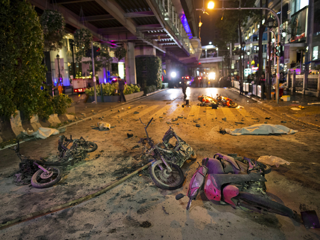 В результате теракта в Бангкоке - столице Таиланда - 22 человека погибли и 123 пострадали. Об этом заявили в местной полиции