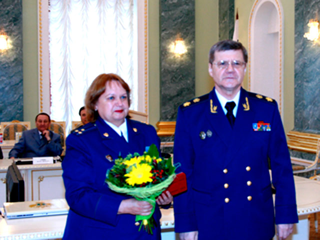 Тамара Малафеева и Юрий Чайка, 24 июля 2012 года