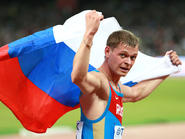 Россиянин Денис Кудрявцев завоевал серебряную медаль в беге на 400 м с барьерами на чемпионате мира-2015 по легкой атлетике в Пекине