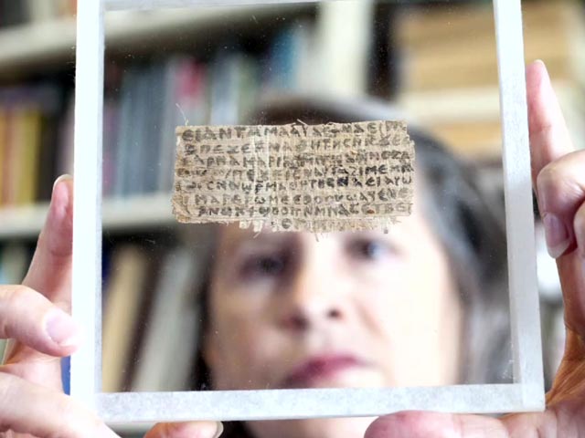Она полагает, что обнаруженный три года назад папирус, содержащий упоминание жены Иисуса, является подлинным