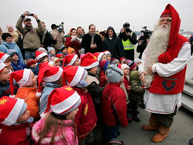 В Финляндии компания-организатор встреч Деда Мороза с населением чуть было не обанкротилась