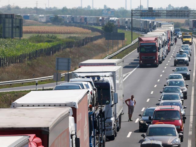 Венгерско-австрийская граница, 31 августа 2015 года
