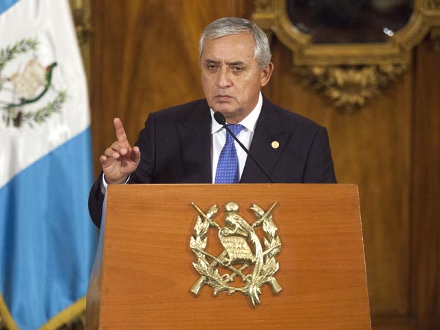 Суд Гватемалы издал постановление об аресте действующего президента страны Отто Переса Молины